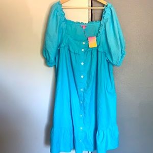 NWT- blue plus size dress